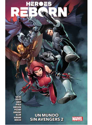 Comic Heroes Reborn 02 Un Mundo Sin Avengers 2 Panini - Dgl