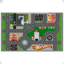 Comprar Pista Hot Wheels Grande Cidade Para Carrinhos + 3 Carrinhos