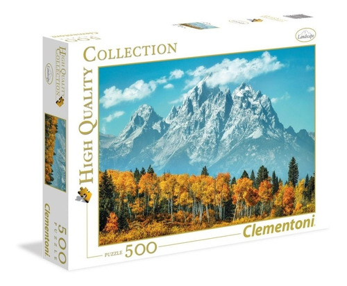 Clementoni Puzzle Montaña 500 Piezas - Mosca