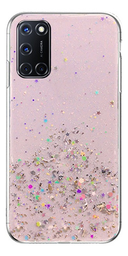 Funda For Oppo A53 A72 A9 2020 Glitter Starry Sky Star Cove