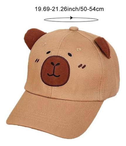 Sombrero De Capibara Protector Solar De Verano Para Niños