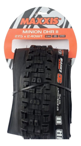  Llanta Maxxis Minion Dhr Ii 27.5*2.40wt Tr/3c Maxxterra/exo