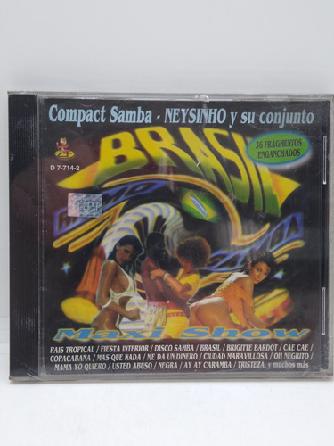 Neysinho Y Su Conjunto Compact Samba Cd Nuevo