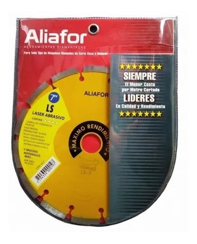 Disco Diamantado 7´´ Laser General - Aliafor