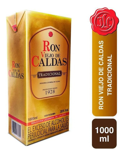 Ron Viejo De Caldas X 1000 Ml