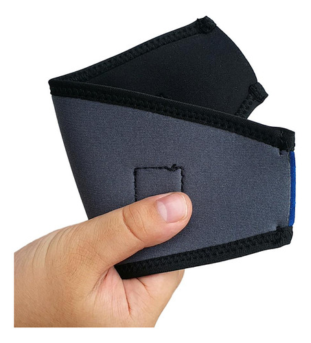Neoprene Double Side Diving Strap Cover, Hair Wrap For Gray