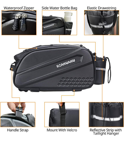 Bolsa De Asiento Trasero De Bicicleta De Bicicleta Ikaufen,