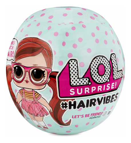 Muñeca  L.o.l. Surprise! Muñecas Hairvibes Con 15 Sorpre Lcñ