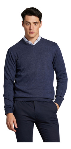 Sweater Devré Azul Marino Hombre 60d0112 