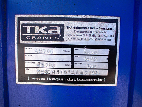 Imagem 18 de 21 de Vw 26280 Manual 6x4 Com Munck Tka 45700 2014 = 2228, 270,260