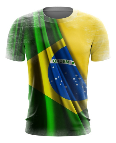 Camisa Camiseta Brasil Time Selecao Seleção Patriotas Br 9