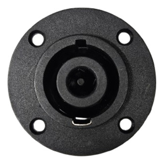 5 Piezas De Conector Speakon Redondo De Chasis 8 Vías Radox
