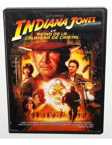 Indiana Jones El Reino De La Calavera De Cristal - Dvd Orig