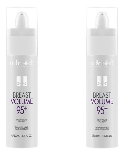  Idraet Breast Volume Crema Aumenta Bustos X 2 Promocion Tipo de envase X2 Unidades - Pote