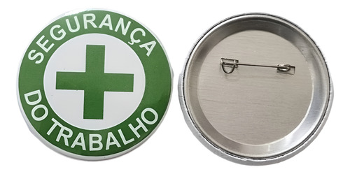 10 Botton Broche Segurança Do Trabalho Sesmt Tst 4,5