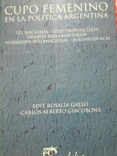 Cupo Femenino En La Política Argentina