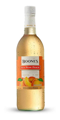 Pack De 12 Licor Boones Sun Peak Peach 750 Ml