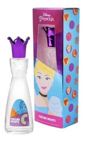 Perfume Disney Princesas Cenicienta Corona X50ml