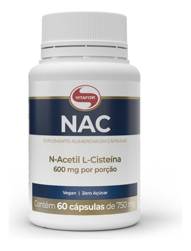 NAC 60 cápsulas Vitafor