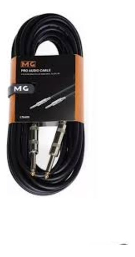 Cable Armado Plug 6,5 Mono A 6,5 Mono Siliconado 9 Metros 