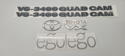 Toyota Land Cruiser Prado Vx Calcomanias Y Emblemas 
