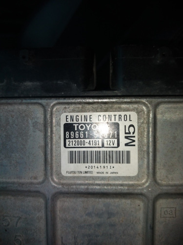 Computadora Toyota Yaris 2011 (Usado)