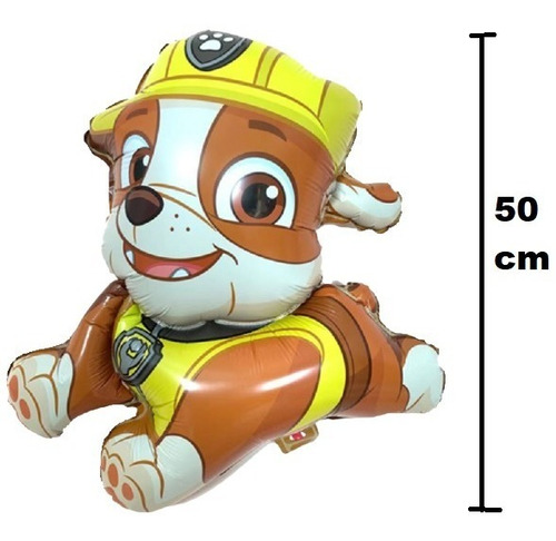 Kit Paquete Globos Paw Patrol Chase Skye Rubble Marshall