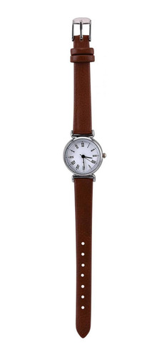 Moda Pequeño Estilo Simple Mujer Reloj De Vestir Retro De Cu