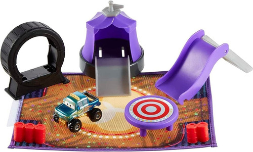 Disney Y Pixar | Mini Racers On-the-go Camion De Acrobacias 