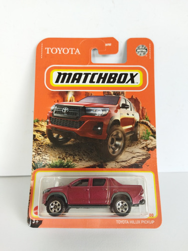 Matchbox Toyota Hilux Pickup Camioneta Roja 13/100 Car