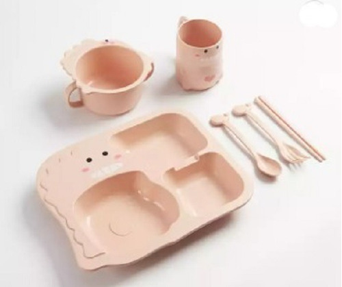 Kit De Plato Dinosaurio De Bebé  