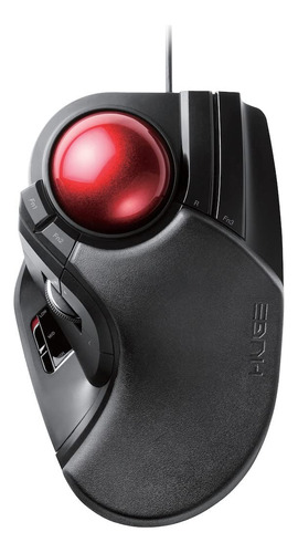 Mouse Inalámbrico Elecom M-ht1drbk Negro Doble Modo Ergonomi