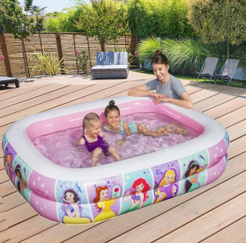 Imagen 4 de 4 de Piscina Princesas Disney Piscina Grande Familiar Bestway