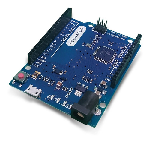 Placa Leonardo R3 + Cabo Usb Compatível Com Arduino