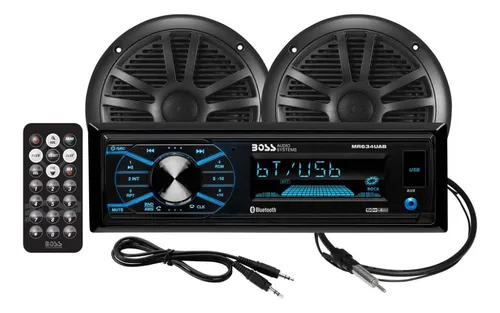 Kit De Estéreo Marino Boss Audio Systems, 2 Parlantes, 6.5