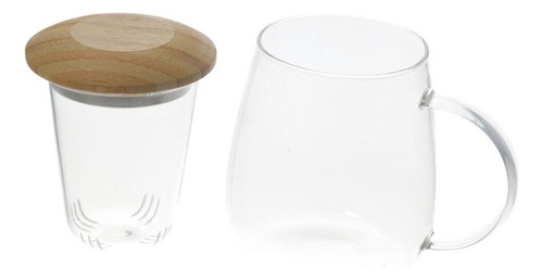 Caneca De Chá Infusor De Chá De Vidro Com Alto Teor De Boros