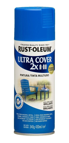 Pintura Aerosol Ultra Cover Colores Rust Oleum 340gr - Imagen Pinturerias -