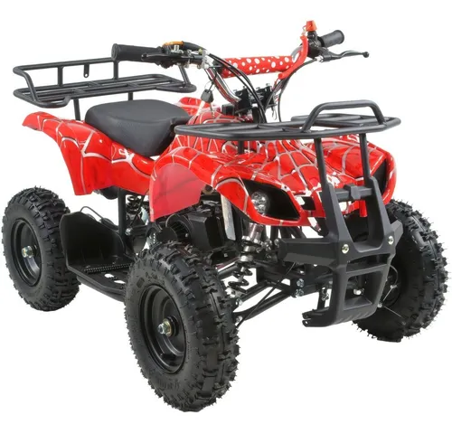 Cuatrimoto Atv Montable Para Niños Motor A Gasolina 49 Cc Negro