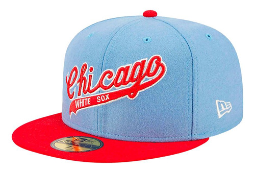 Gorra New Era Chicago White Sox Powder Blues Pastel 59fifty