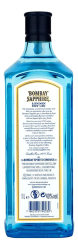 Gin Bombay Sapphire London Dry 750ml