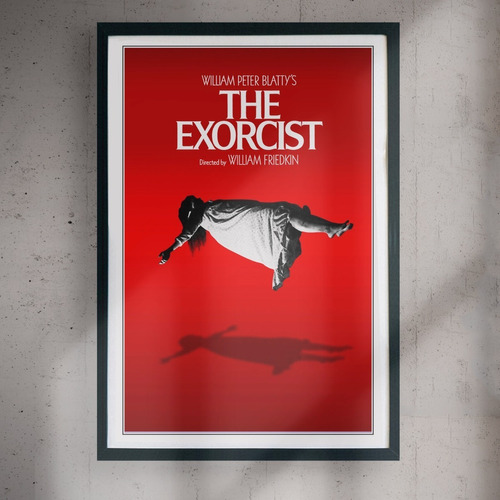 Cuadro 60x40 Peliculas - El Exorcista - Terror Poster