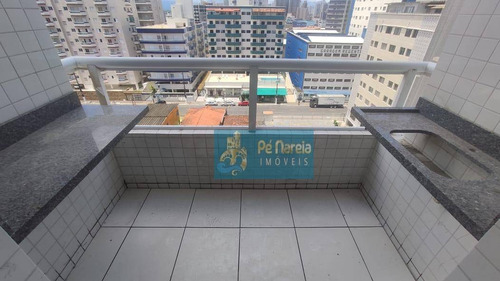 Apartamento Com 2 Dormitórios À Venda, 55 M² Por R$ 260.000,00 - Mirim - Praia Grande/sp - Ap0897
