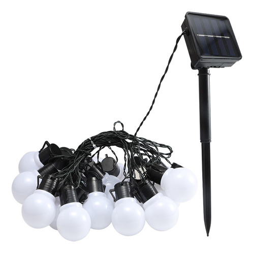 Lámpara Solar Led Con Cadena De Guirnaldas De Luces Led Para