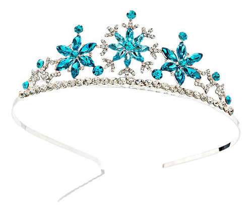Diadema Infantil De Aleación Galvanizada Con Forma De Corona