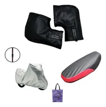 Comprar Funda Cubre Moto + Cubre Asiento + Cubre Puño Zanella Zb 110