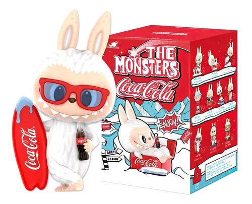 Muñeca Pop Mart Labubu Coca Cola Enjoy Coleccionable