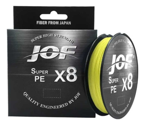 Linha Jof X8 High Strength 0.28 150mts Siliconada