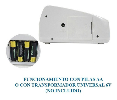 Imagen 7 de 10 de Contadora Billetes Portatil Maquina Contar Dinero + Funda