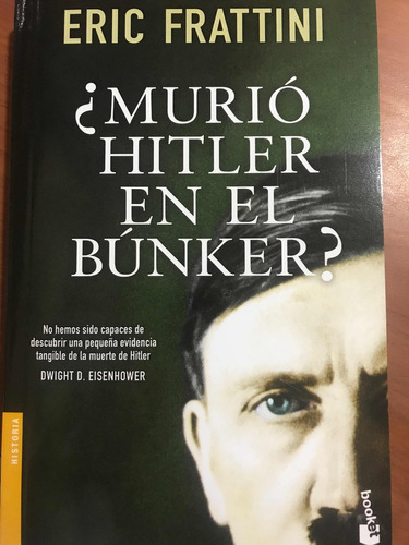 Libro Fisico Murio Hitler En El Bunker, Eric Frattini