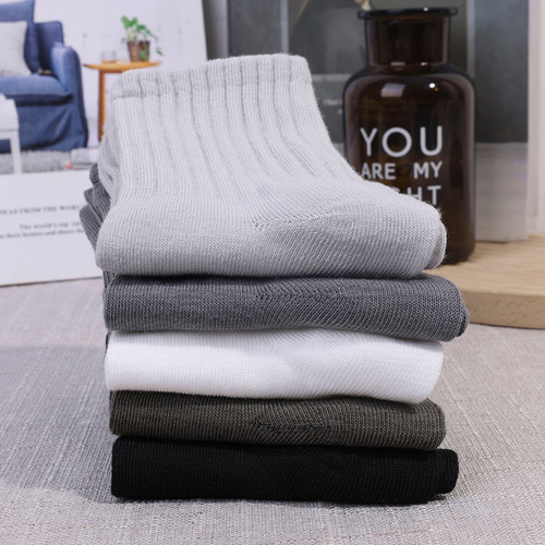Calcetines De Algodón, Suaves Y Transpirables, Para Hombre,